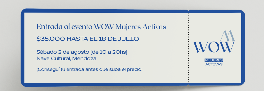 ENTRADA WOW MUJERES ACTIVAS 2025